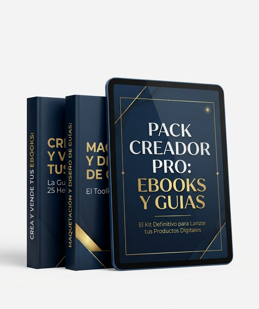 Pack Creador Pro: 25 Herramientas + Guía de Maquetación + Plantillas de Venta