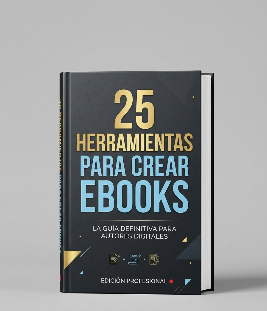 25 Herramientas Imprescindibles para Crear y Vender E-books Profesionales